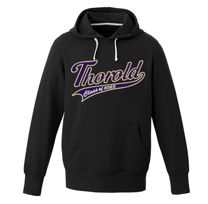 Men's Black Grad Hoodie