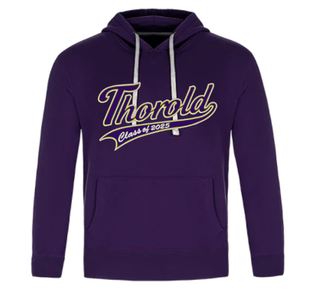 Men's Purple Grad Hoodie