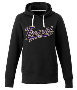 Women's Black Grad Hoodie