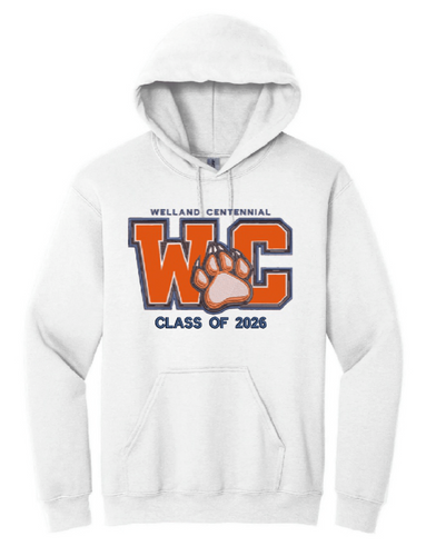 White Grad Hoodie