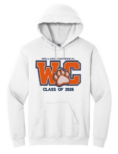 White Grad Hoodie